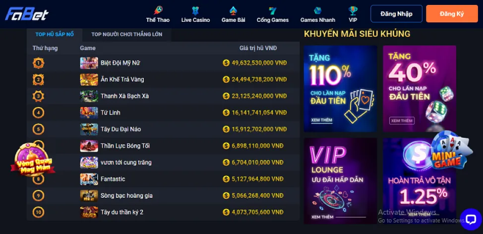 Ưu đãi nạp đầu 100% au88 bet
